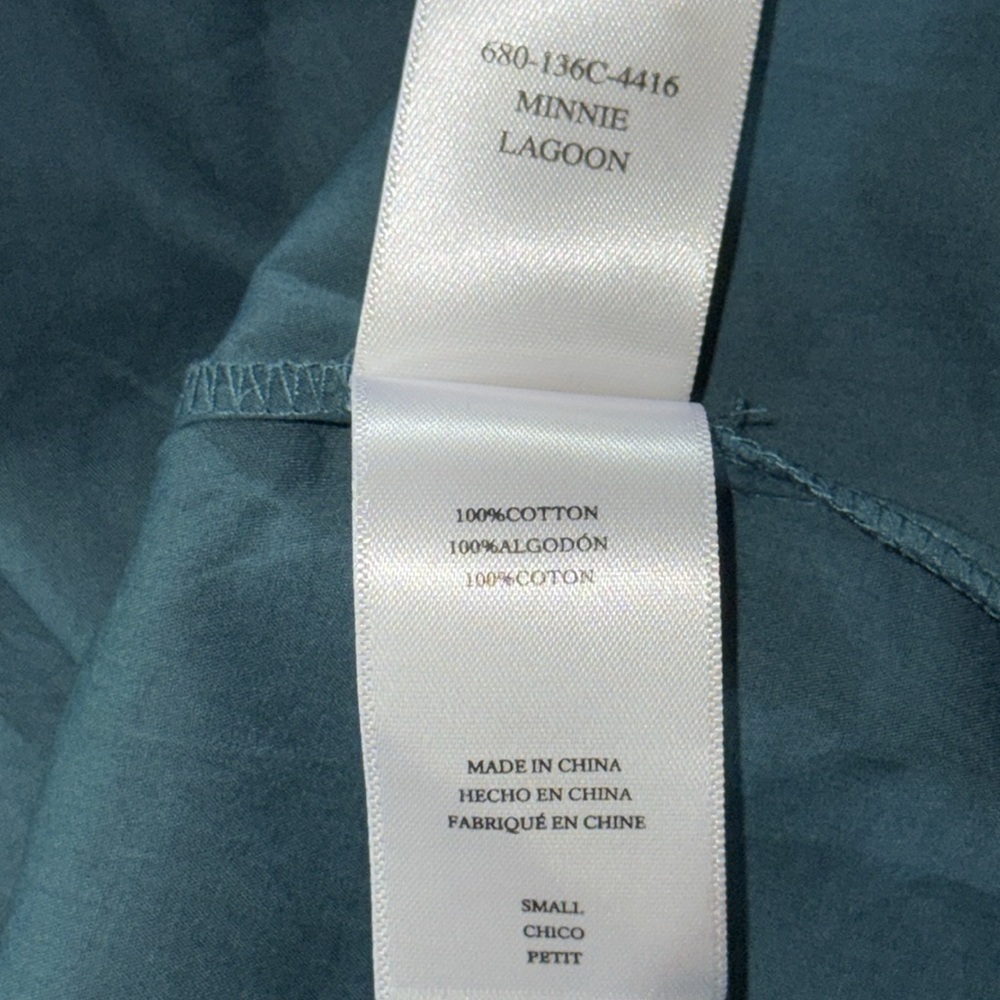 Rails Minnie Flutter Sleeve Mini Dress Lagoon NWT - image 10